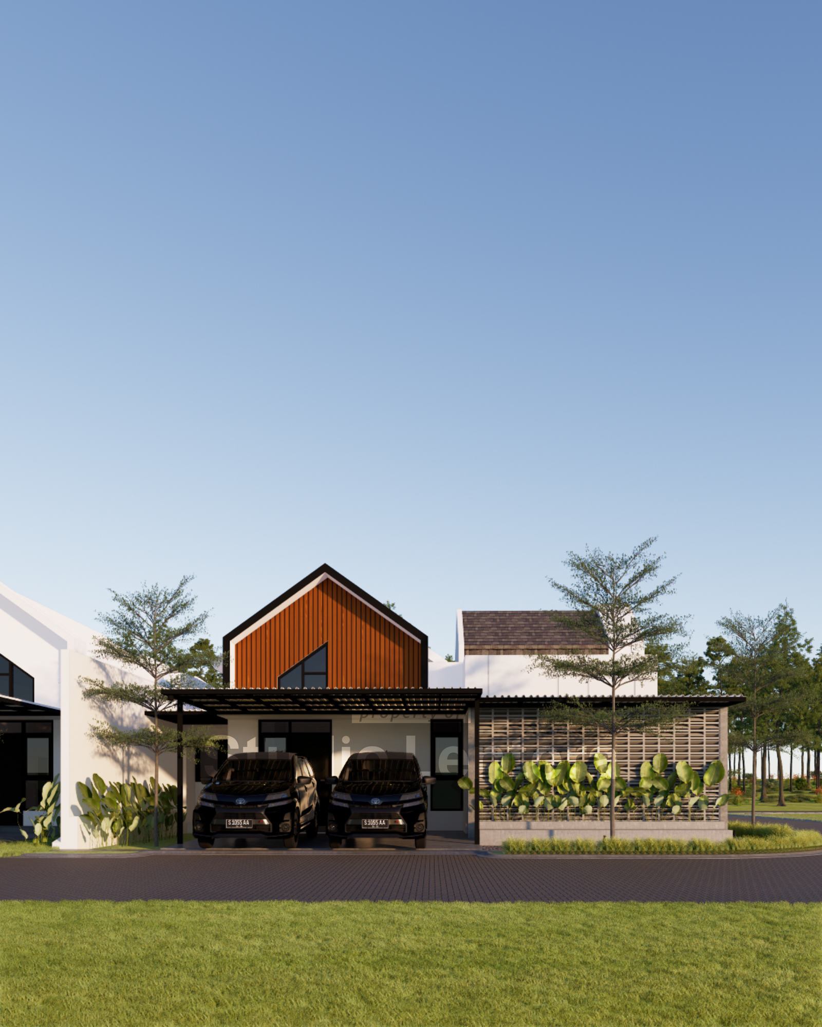 Eksterior tampak jauh