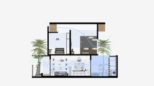 gambar potongan desain rumah yang nyaman