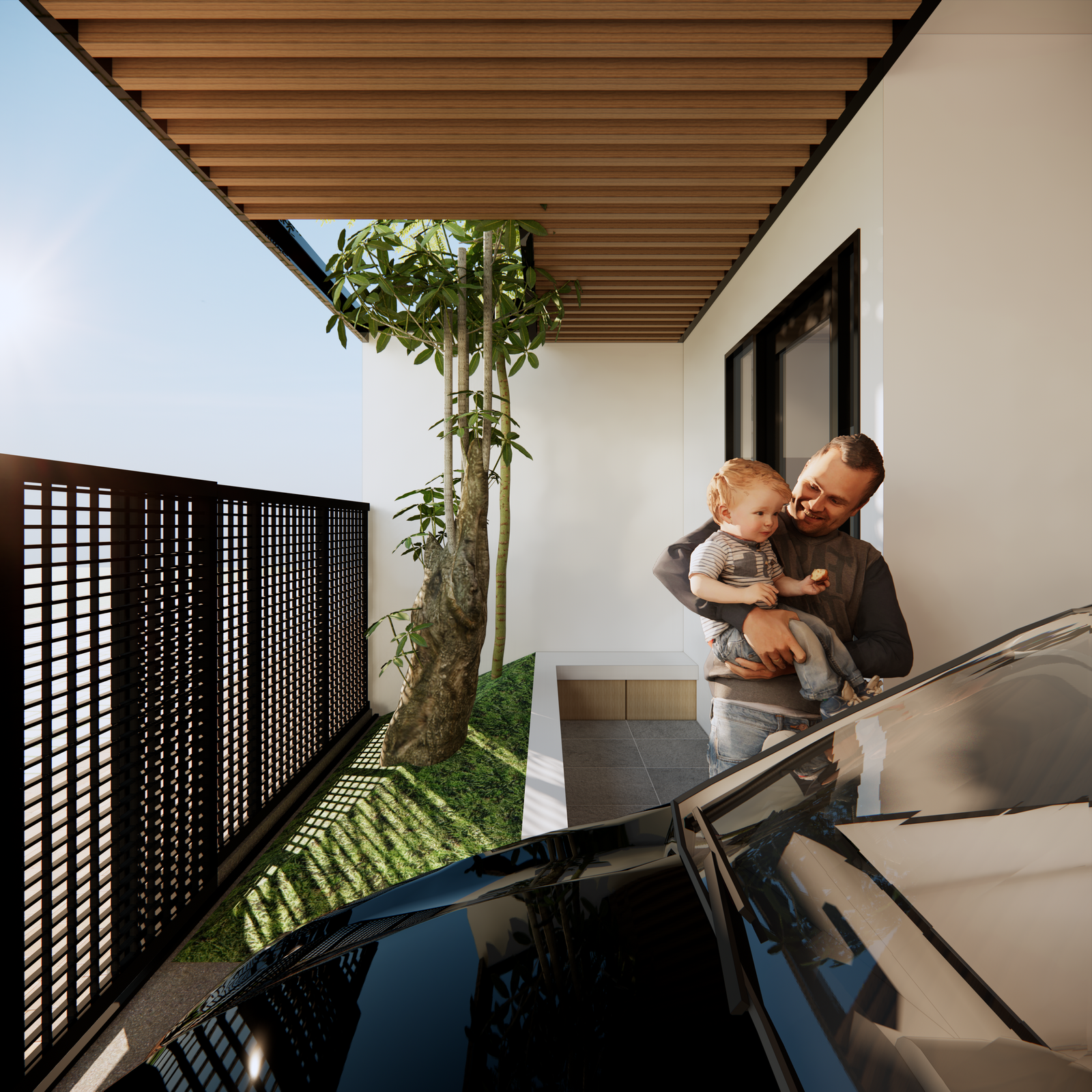 Inspirasi teras rumah minimalis yang fungsional dilahan terbatas